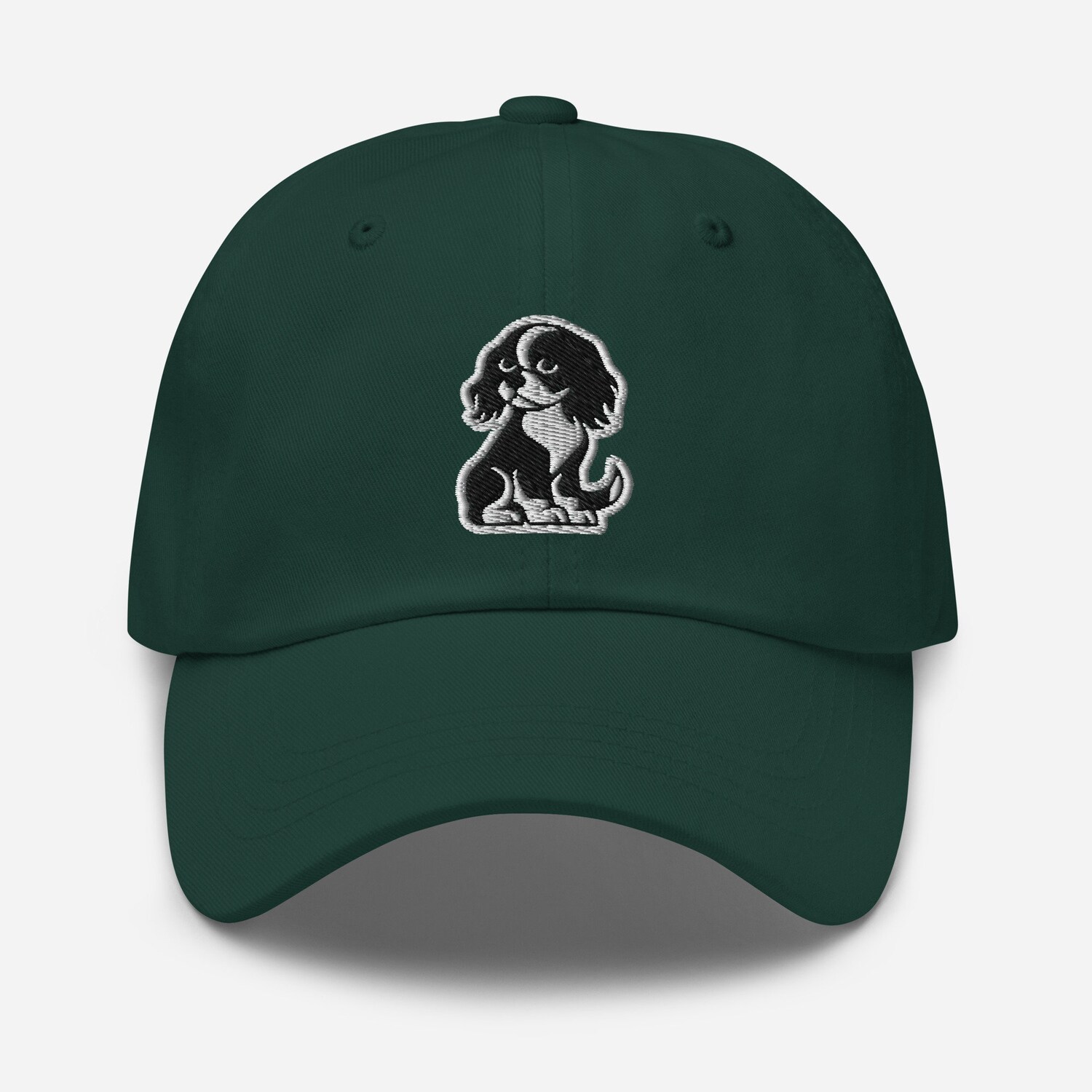 Cavalier King Charles Spaniel Dad Hat - Adjustable Embroidered Dog Baseball Cap - Gift for Puppy Lovers image 3