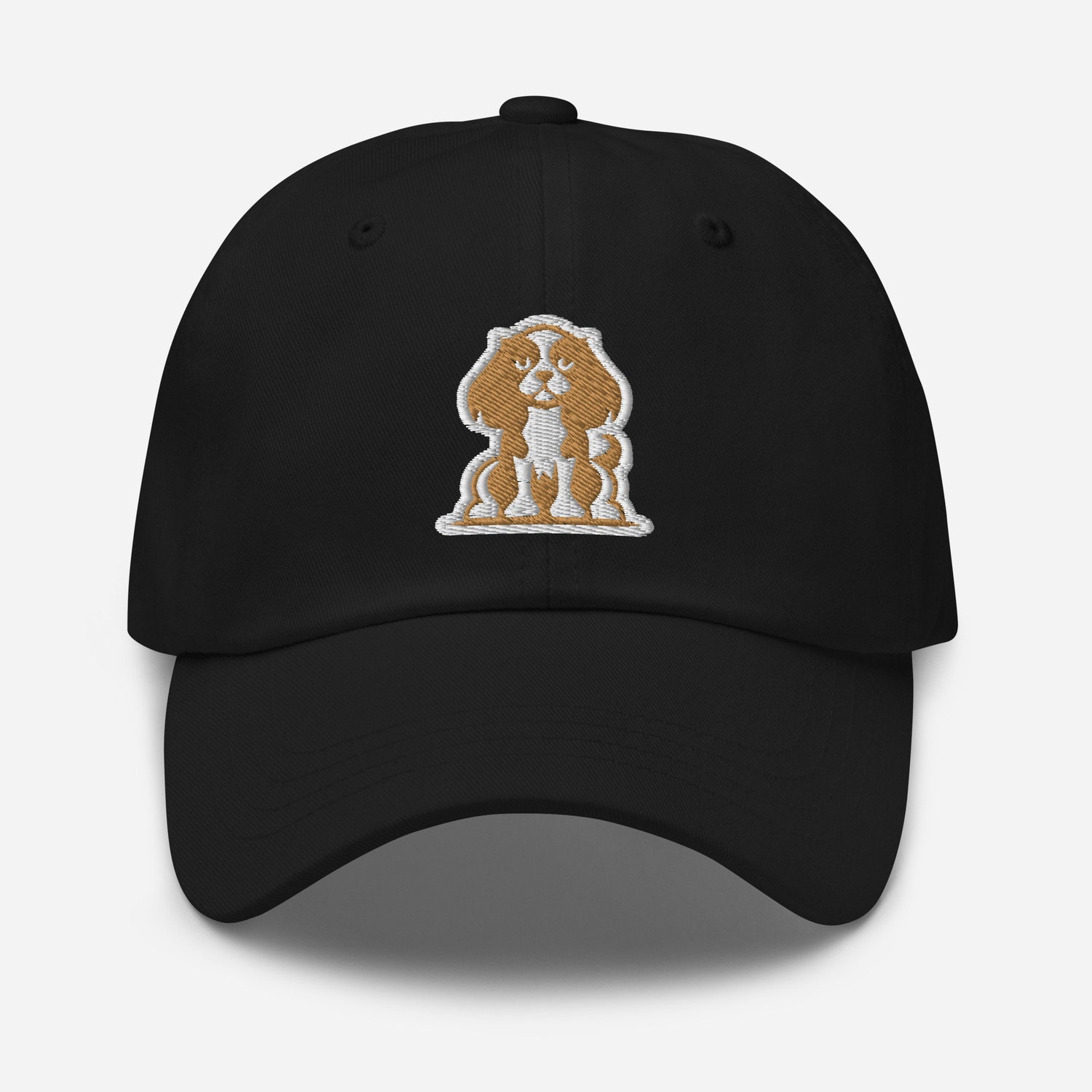 Cavalier King Charles Spaniel Dad Hat - Embroidered Adjustable Baseball Cap for Dog Lovers image 1