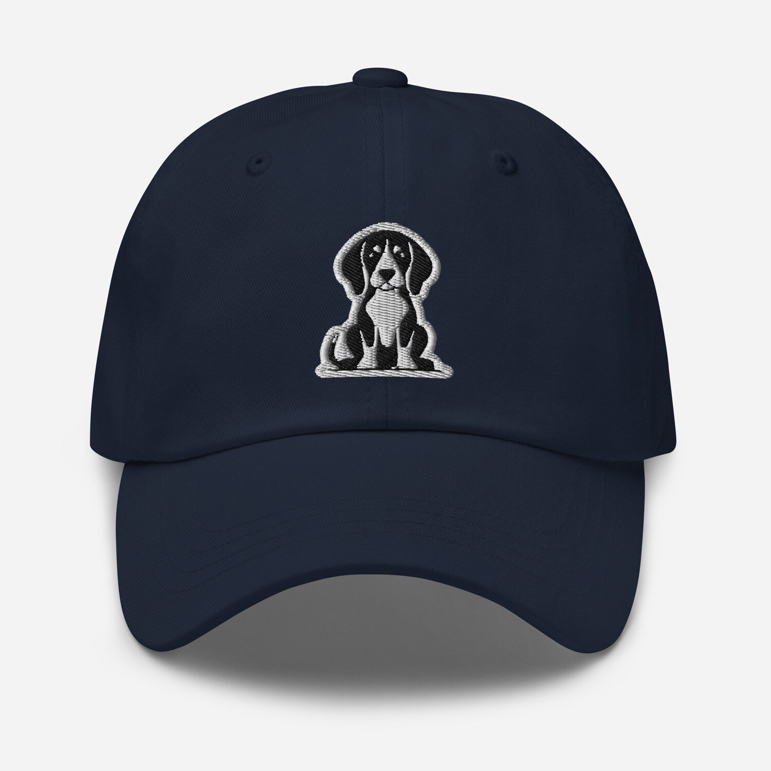 Beagle Embroidered Dad Hat - Adjustable Baseball Cap Unique Gift for Dog Lovers image 2