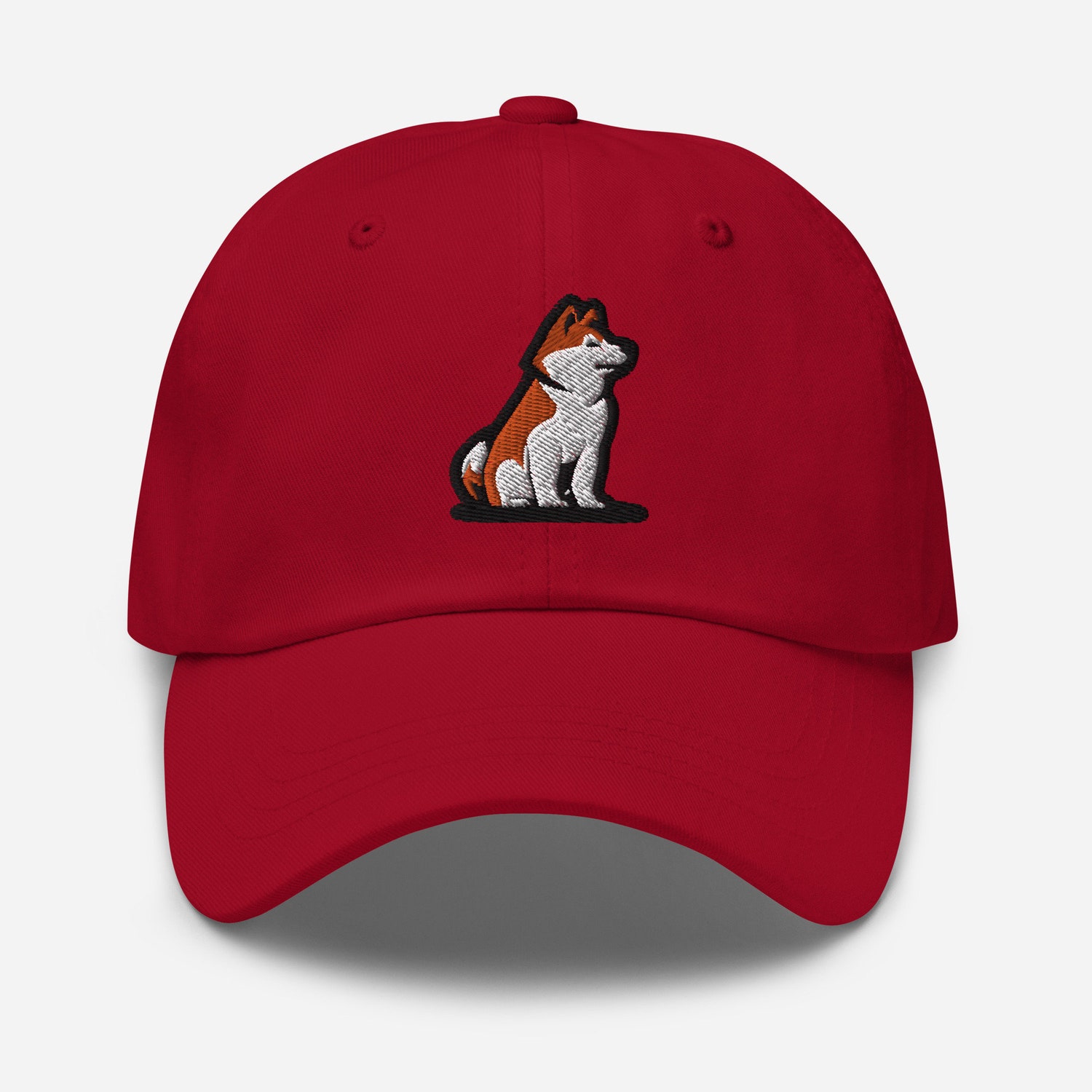 Akita Embroidered Dad Hat - Adjustable Dog Baseball Cap - Gift for Puppy Lovers image 2