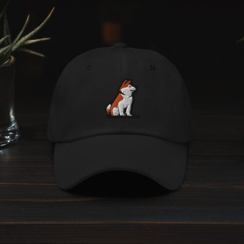 Akita Embroidered Dad Hat - Adjustable Dog Baseball Cap - Gift for Puppy Lovers image 0