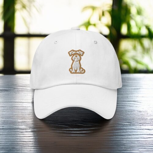 Airedale Terrier Dad Hat - Embroidered Adjustable Baseball Cap - Gift for Dog Lovers image 0