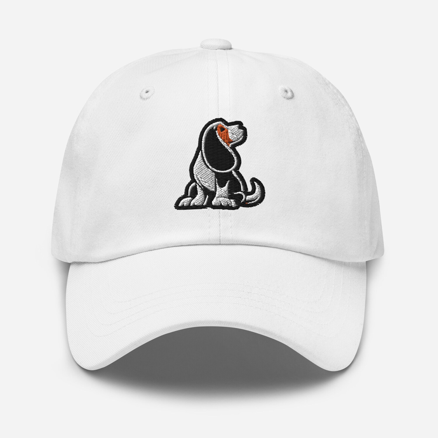 Basset Hound Embroidered Dog Dad Hat - Adjustable Baseball Cap - Unique Gift for Dog Lovers image 9