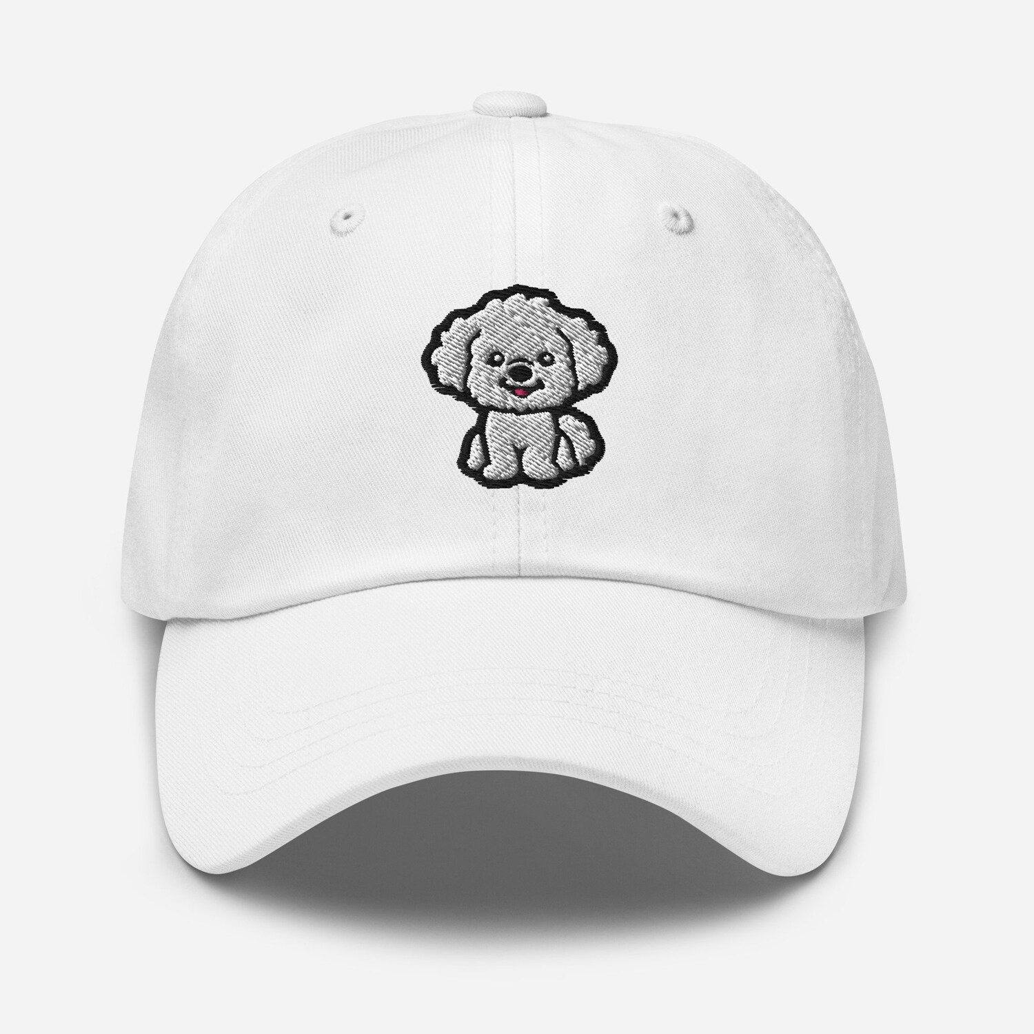 Bichon Frisé Dad Hat - Embroidered Adjustable Dog Baseball Cap - Gift for Puppy Lovers image 9