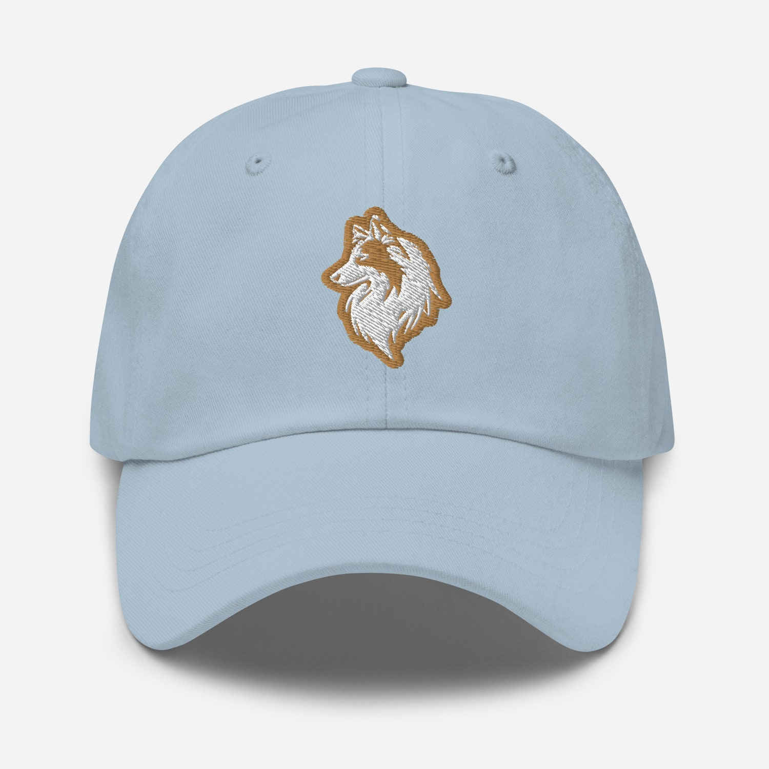 Shetland Sheepdog Dad Hat - Embroidered Adjustable Baseball Cap - Gift for Dog Lovers image 9