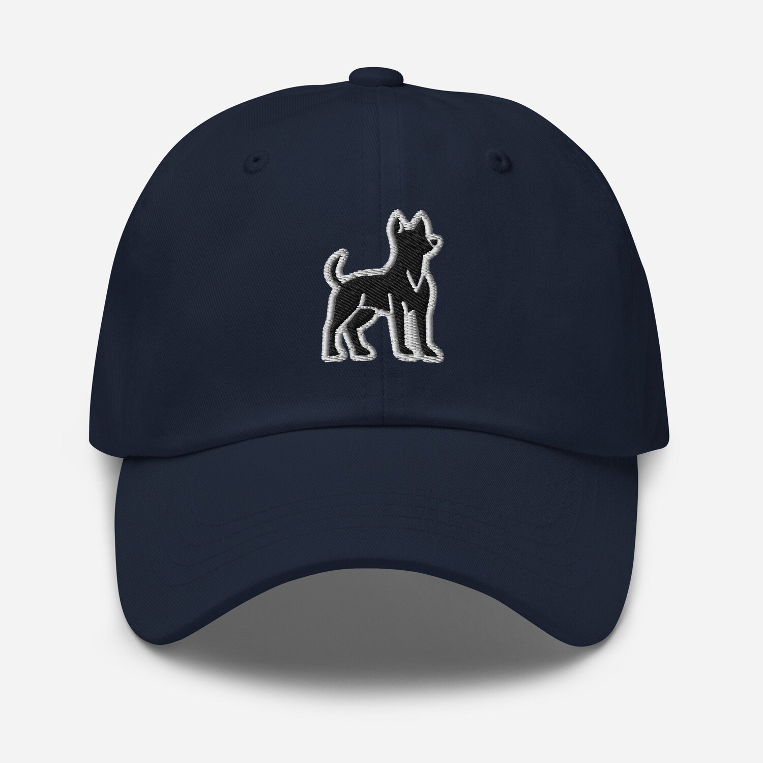 Belgian Malinois Dad Hat - Embroidered Adjustable Baseball Cap for Dog Lovers image 1