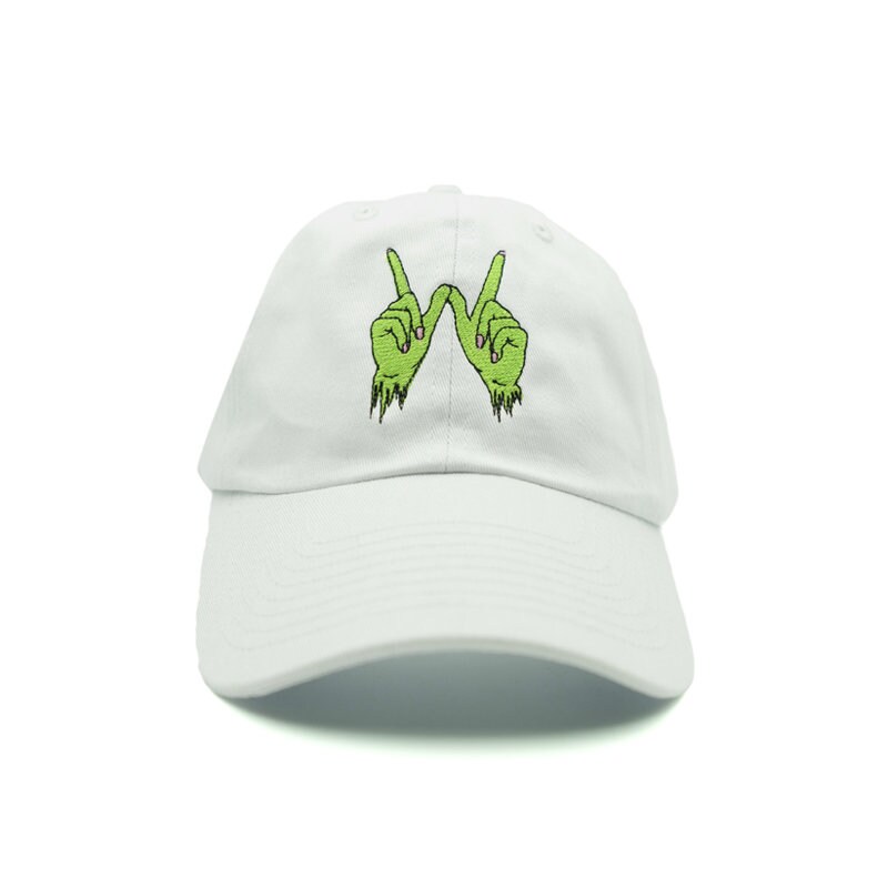 Zombie Whatever Embroidered Dad Hat - Baseball Cap for Men and Women image 1