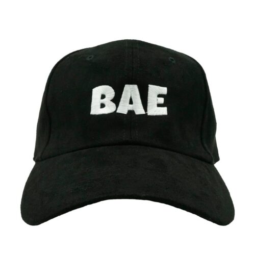 BAE Dad Hat Black - Trendy Adjustable Embroidered Cap for Men and Women image 0