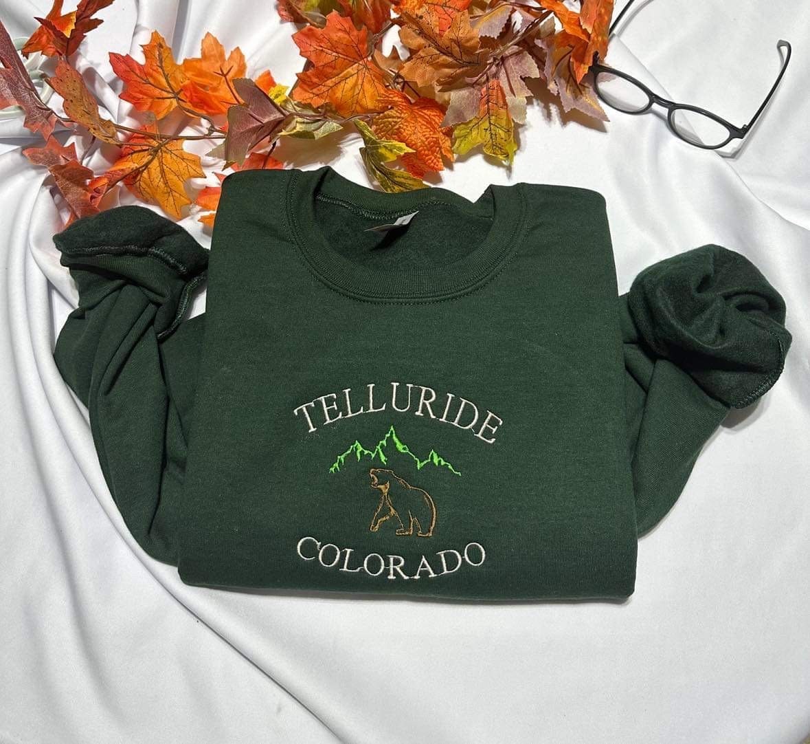 Telluride Colorado Embroidered Sweatshirt - Unisex Crewneck Gift for Colorado Lovers image 5