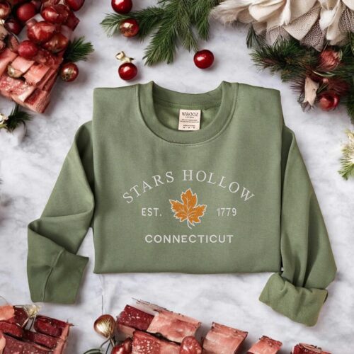 Stars Hollow Connecticut Sweatshirt Gilmore Girls Inspired Gift for Fans and Readers image 0